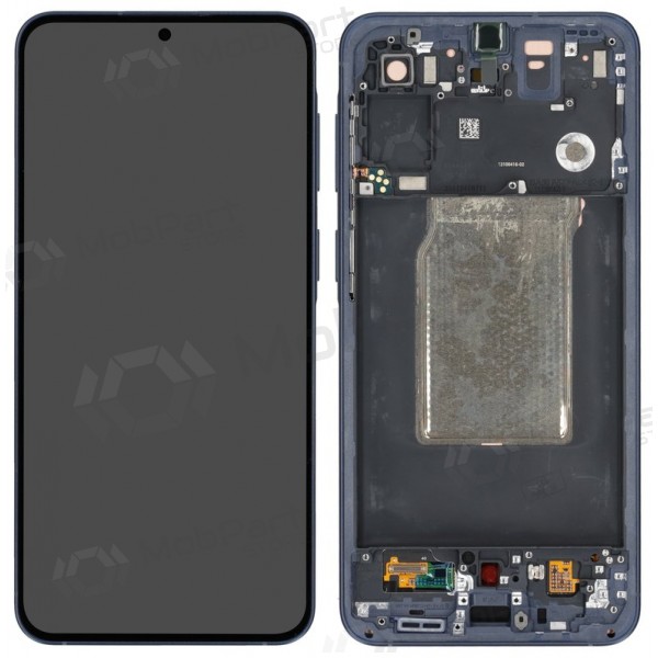 Samsung Galaxy A57 5G skärm (mörkblå) (med ram) (Premium)