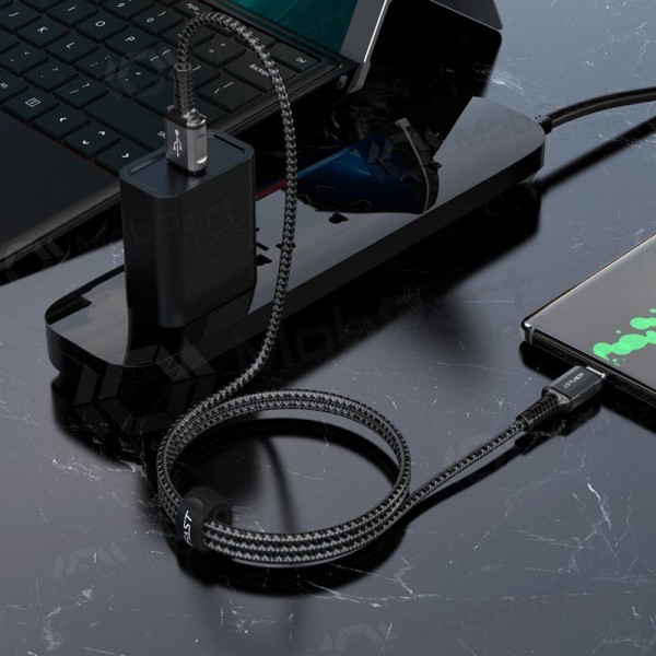 USB kabel Acefast C1-04 USB-A to USB-C 1.2m svart
