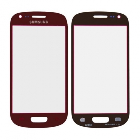 Samsung i8190 Galaxy S3 mini Skärmglass (röd)