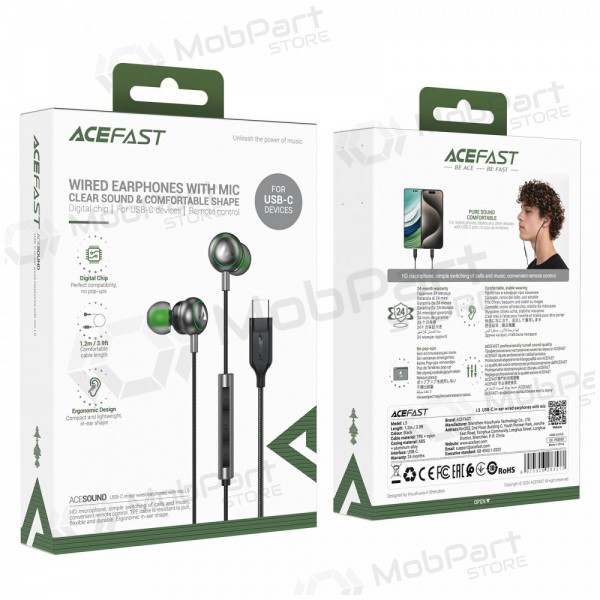 Hörlurar Acefast L5 USB-C Hörlurar Acefast L5 USB-C