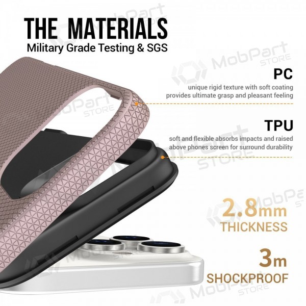 Apple iPhone 17 Pro Max, 18 Pro Max fodral - Perfectionists (roséguld)
