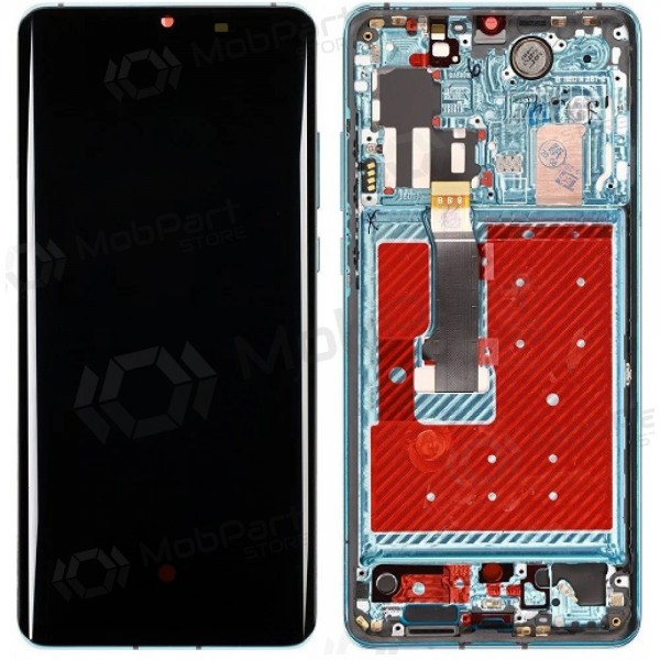 Huawei P30 Pro skärm (Aurora) (med ram) (begagnad grade B, original) Huawei P30 Pro skärm (Aurora) (med ram) (begagnad grade B, original)