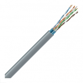 LAN-kabel ECG FTP Cat 5e (inomhus, skärmad, PVC, Eca, 305m, E)