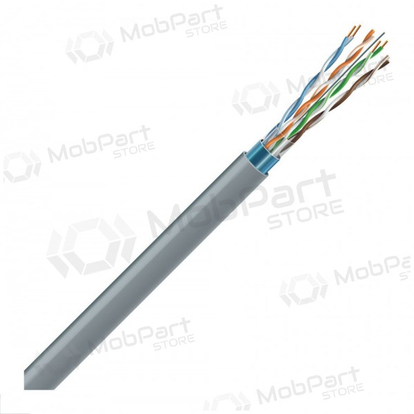 LAN-kabel ECG FTP Cat 5e (inomhus, skärmad, PVC, Eca, 305m, E)