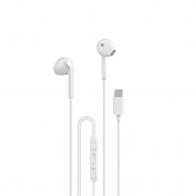 USB-C hörlurar Dudao X3C vita