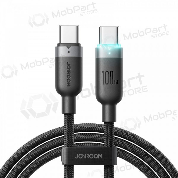 USB-C-kabel Joyroom S-A63 USB-C till USB-C 1,2 m 100 W svart