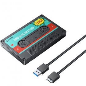 2.5" HDD fodral, skal ORICO 2580U3, USB3.0