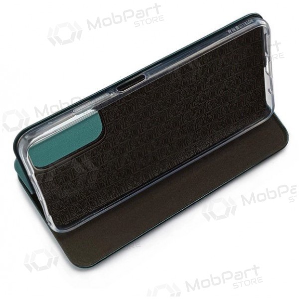 Samsung S906 Galaxy S22 Plus 5G fodral -Book Elegance- (mörkgrön)