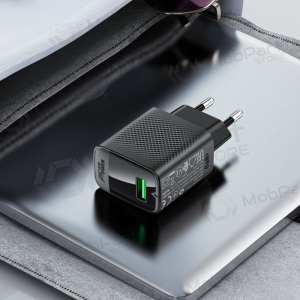 Laddare Acefast A90 18W USB-A svart