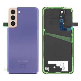 Samsung G991 Galaxy S21 5G baksida / batterilucka (Phantom Violet) (begagnad grade A, original)