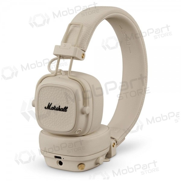 Trådlösa hörlurar Marshall Major V Bluetooth USB-C 3,5 mm med mikrofon