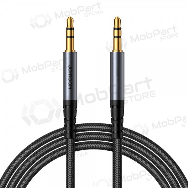 Audio kabel Joyroom SY-A08 3,5mm to 3,5mm 1.2m svart