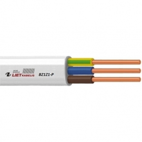 Flexibel kabel Lietkabelis BZ1Z1-P 3x2.5 mm² XLPE LSZH 100 m rulle.