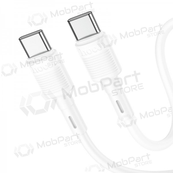 USB kabel Hoco X83 60W Type-C to Type-C 1.0m vit