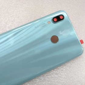 Huawei Nova 3 baksida / batterilucka blå (Airy Blue) (begagnad grade B, original)