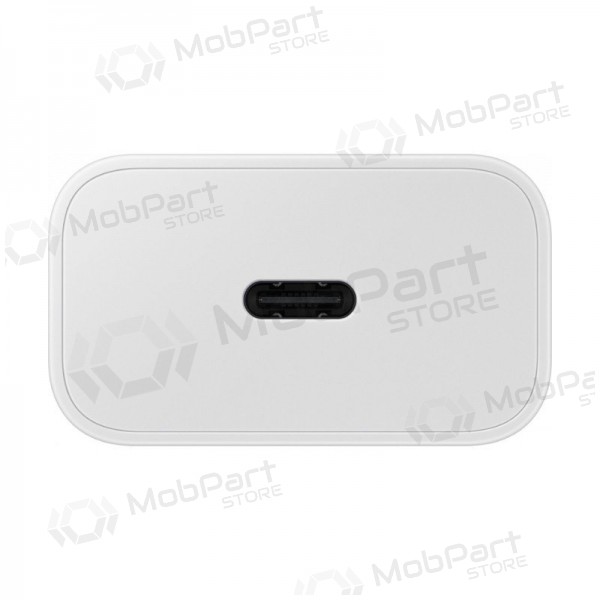 Laddare original Samsung EP-T2510NWEGEU 25W förpackningen innehåller vit
