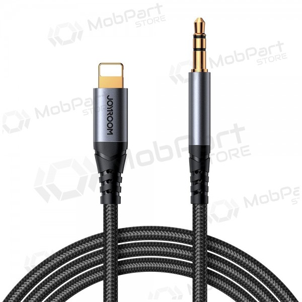 Audio kabel Joyroom SY-A06 Lightning to 3,5mm 1.2m svart
