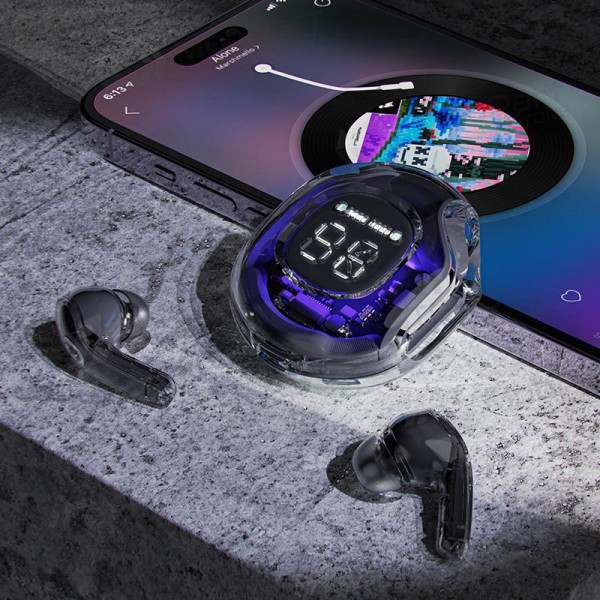 Trådlösa hörlurar Acefast T8 TWS (alfalfa purple)