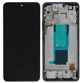 Xiaomi Redmi Note 11 Pro+ 5G skärm (grå) (med ram) (OLED)