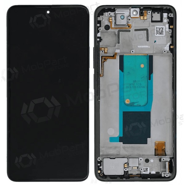 Xiaomi Redmi Note 11 Pro+ 5G skärm (grå) (med ram) (OLED)