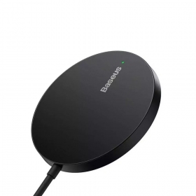 MagSafe trådlös laddare Baseus Simple Mini 3 15 W svart