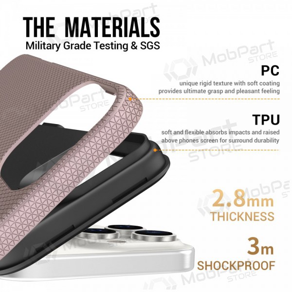 Mobilskal / fodral Perfectionists Triangle Mag Case Apple iPhone 12 Pro Max rožinio aukso Mobilskal / fodral Perfectionists Triangle Mag Case Apple iPhone 12 Pro Max rožinio aukso