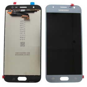 Samsung J330F Galaxy J3 (2017) skärm (silver) (service pack) (original)
