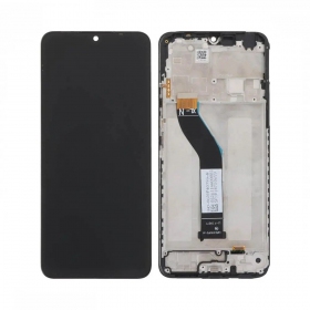 Ekranas Xiaomi Redmi 14C 4G/Poco C75 su lietimui jautriu stikliuku och rėmeliu Black ORG