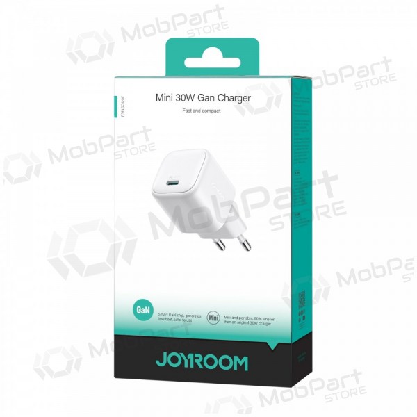 Laddare Joyroom JR-TCG15 30W GaN USB-C vit