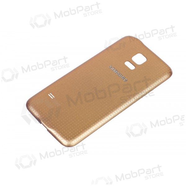 Samsung G900F Galaxy S5 baksida / batterilucka (guld) Samsung G900F Galaxy S5 baksida / batterilucka (guld)