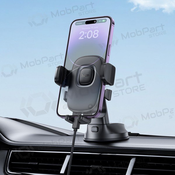 Universal bilhållare Hoco H76 (dashboard) svart