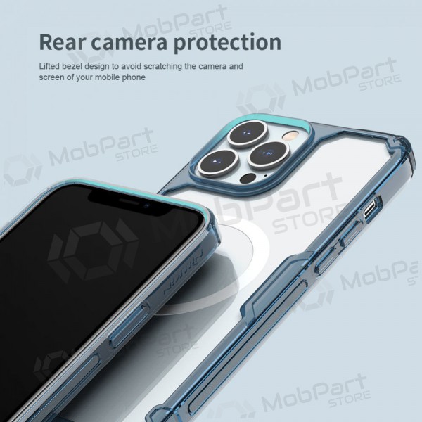 Apple iPhone 13 fodral -Nillkin Nature Magnetic- (blå)
