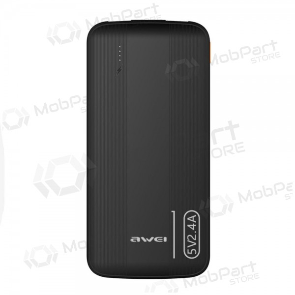 Powerbank Power Bank Awei P20K 5V/2.4A 10000mAh svart