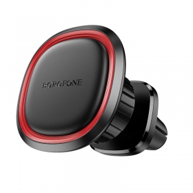 Universal bilhållare Borofone BH124 (air vent) svart