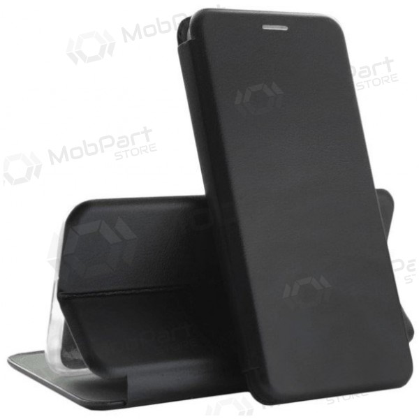 Apple iPhone 12 / 12 Pro fodral -Book Elegance- (svart)