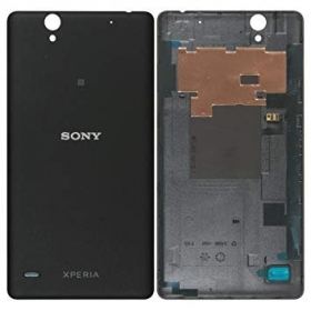 Sony E5333 Xperia C4 baksida / batterilucka (svart) (begagnad grade B, original)