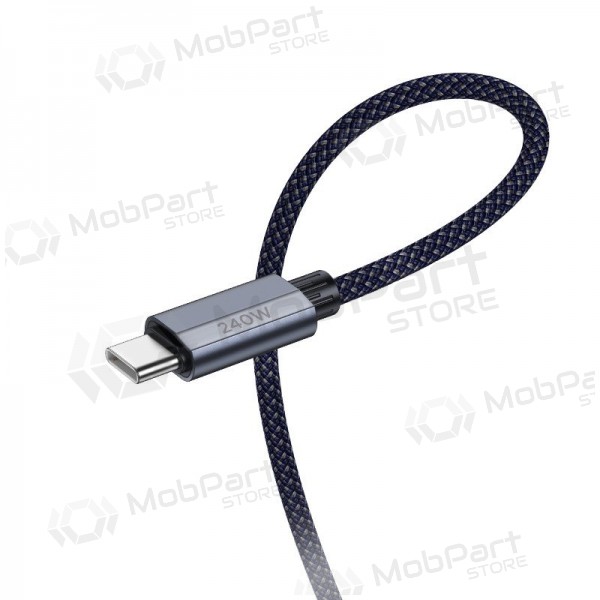 USB-C-kabel Hoco U134 USB-C till USB-C 1.8 m 240 W svart