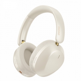 Trådlösa hörlurar med mikrofon Dudao X22Max Bluetooth USB-C vita
