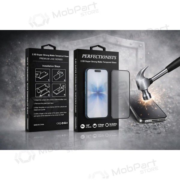 Apple iPhone 16 Pro Max skärmskydd - Perfectionists 2.5D Super Strong Matte