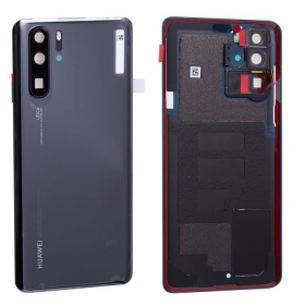 Huawei P30 Pro baksida / batterilucka (svart) (begagnad grade C, original)