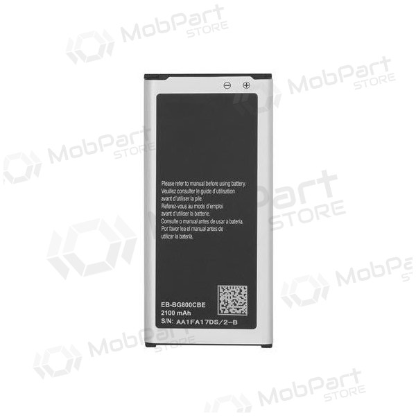 Samsung G800F Galaxy S5 mini (EB-BG800BBE) batteri / ackumulator (2100mAh) Samsung G800F Galaxy S5 mini (EB-BG800BBE) batteri / ackumulator (2100mAh)