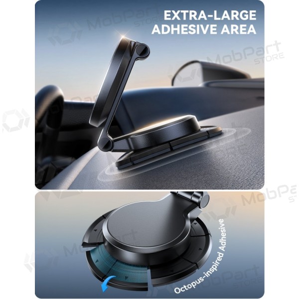 Automobilinis laikiklis-laddare Joyroom JR-ZS408 (dashboard) 15W svart