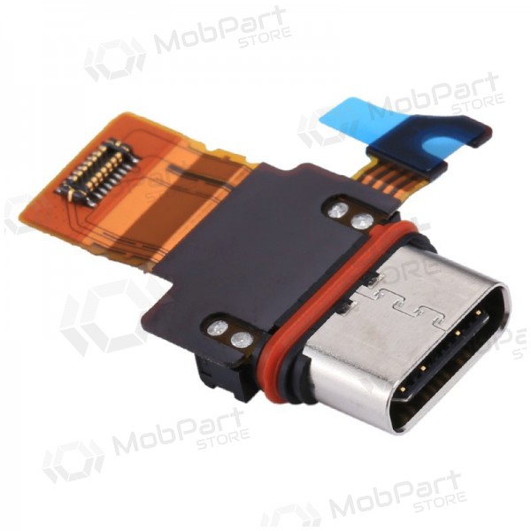 Sony Xperia XZ1 Compact G8441 / Xperia XZ1 Compact G8442 laddarkontakt med flex (service pack) (original)
