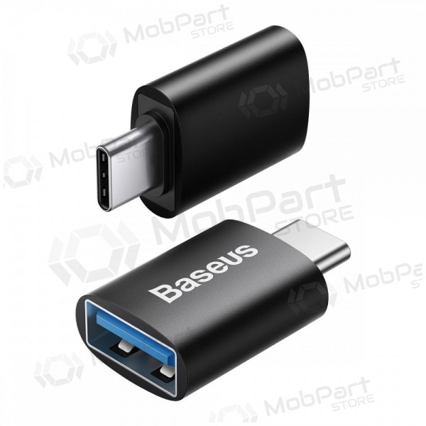 Adapter Baseus Ingenuity Series Type-C to USB-A3.1 OTG svart ZJJQ000001