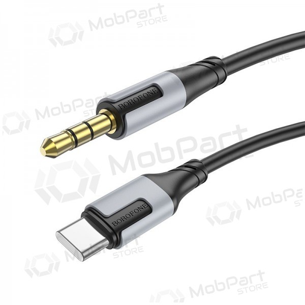 Audio kabel Borofone BL19 USB-C to 3,5mm svart