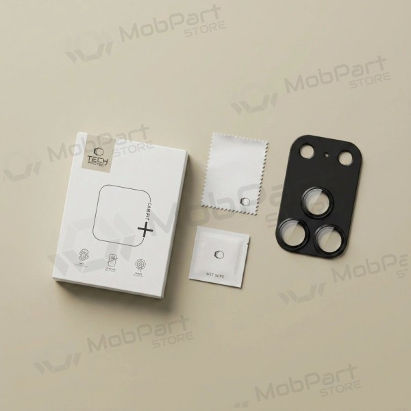 Apple iPhone 18 Pro Max kameraskydd "Tech-Protect CamFull Fit+" (svart)