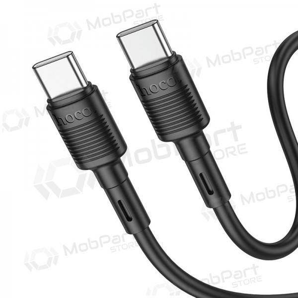 USB kabel Hoco X83 60W Type-C to Type-C 1.0m svart