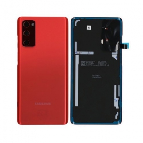 Samsung G780 / G781 Galaxy S20 FE 4G / 5G baksida / batterilucka (Cloud Red) (begagnad grade C, original)