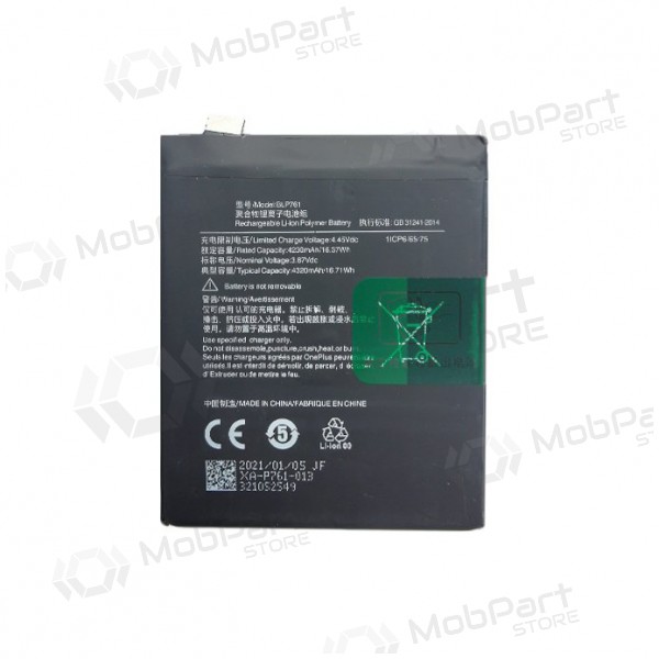 ONEPLUS 8 batteri / ackumulator (4320mAh)