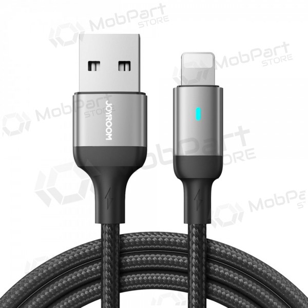 USB kabel Joyroom S-UL012A10 USB to Lightning 2.4A 1.2m svart